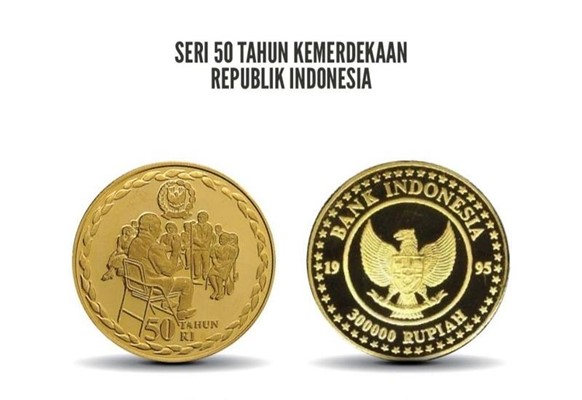 Uang Emas 50 Tahun (2)